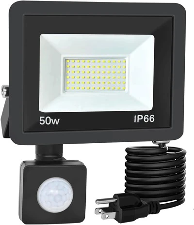 Säkerhetsmatljus Ultraljust IP66 Vattentät LED-rörelsesensor