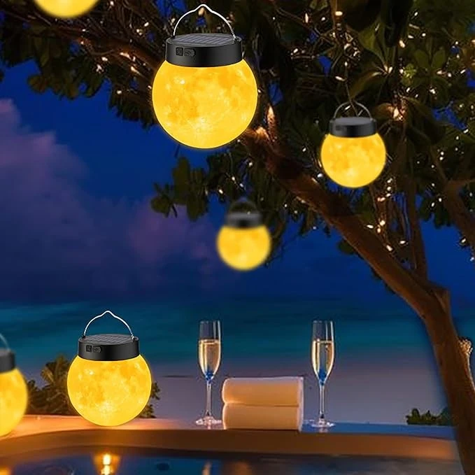 Solar Powered Garden Moon Lights Waterproof Outdoor best